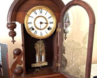 Antique clock.