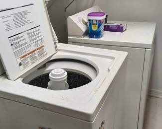 Working Washing Machine and Dryer
