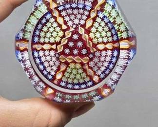 21 Art Glass 2 Perthshire Scotland Paperweight
