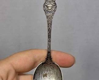 Sterling Silver October Scorpio Spoon