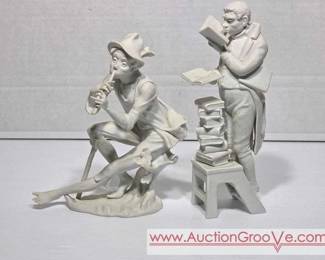 1 Kaiser Bisque Librarian and Fluet Player By Gerhard Bochmann