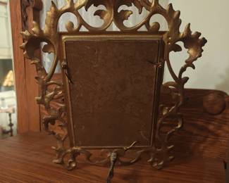 Vintage Brass Picture Frame