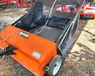 Agrifab lawn sweeper