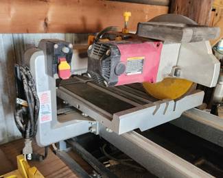 Chicago electric tile & brick saw