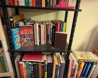 Many cookbooks and other books