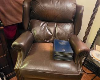 leather side chair