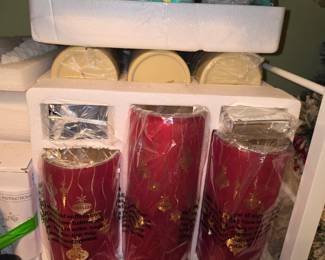 New sets of flameless candles