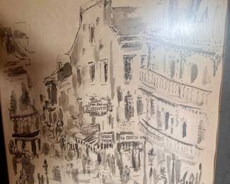 “Bourbon Steet at Night” by Donal Jones