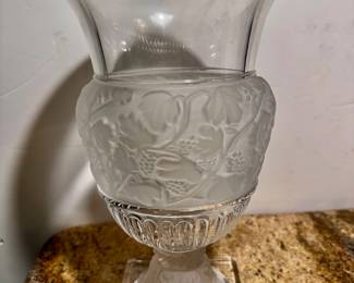 Vintage “Athena” Crystal Vase - Shannon of Ireland by Golinger