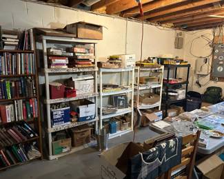 Racks and Racks of Collectibles