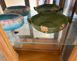 Mid-Century American Art Pottery and Vases (Roseville or Robinson)