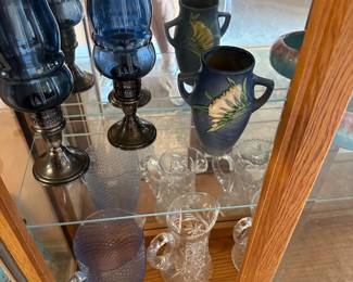 Mid-Century American Art Pottery and Vases (Roseville or Robinson)