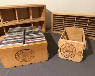 CD & Cassette Storage