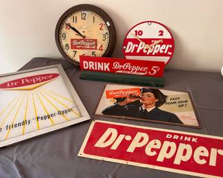 Vintage Dr. Pepper Collection