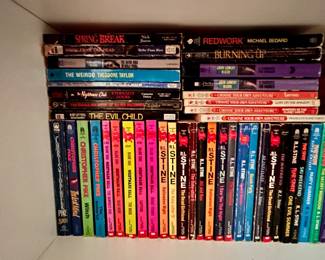 Vintage YA Horror books