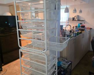 Rolling Storage racks