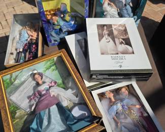 Collector Barbies Badgley Mischka Bride, Bob Mackie, Givenchy, The Swann and more