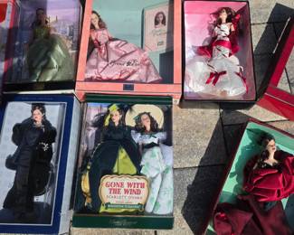 Collector Barbie Dolls. Givenchy Barbie, Bob Mackie, The Roseand more