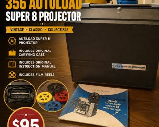 Vintage Bell & Howell Super 8 projector