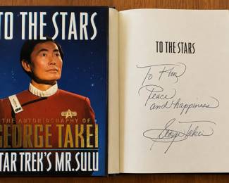 Signed Star Trek  collector books. Agatha Christie, Murder She Wrote and hundreds more