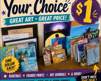 Numerous art paintings, sketches and more