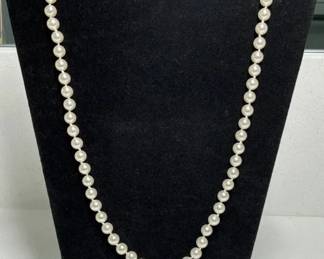 Menorca Simulated Pearl Necklace