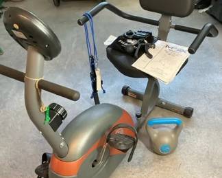 Marcy Impex Magnetic Resistance Recumbent Bike with Exercise Equipment