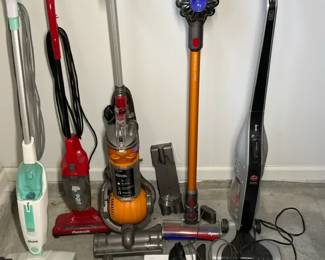 Dyson, Shark Dirt Devil Vacuum Cleaners with Accessories