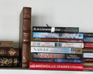 Fictional and Classic Hardcover Books Franklin Library, Fiction Christmas Titles