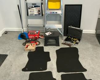 Werner Step Ladder, Automotive Tools Floor Mats