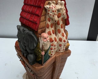 Lot 116: Noah's Ark Figurine with Animals