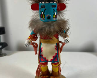 Lot 13: Navajo Kachina Doll "Morning Singer" by Enrico 