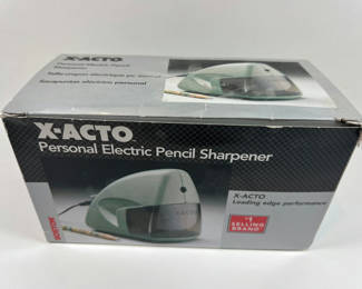 Lot 75: X-Acto Personal Electric Pencil Sharpener NEW IN BOX