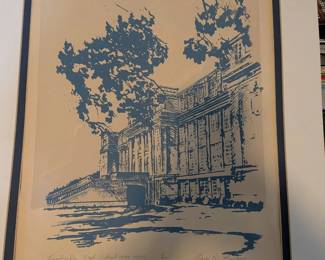 HHS art, signed and numbered