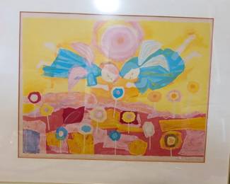 'Angels' by Ruth Zarfati signed artists' proof