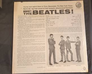 Meet The Beatles! Vinyl LP (Capitol Records, ST 2047) - 1964 US Stereo Pressing