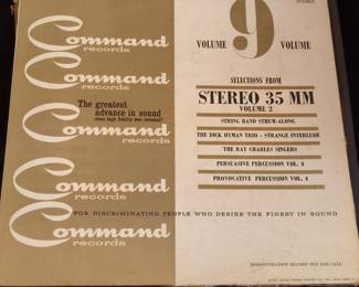 Command Records Stereo 35mm Volume 2 Demonstration LP