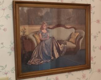 Delphin Enjolras "The Reading Girl" Reproduction Print