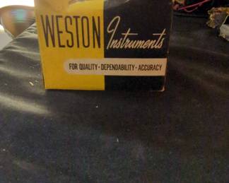 Weston Electrical Instrument Corp. Panel Meter