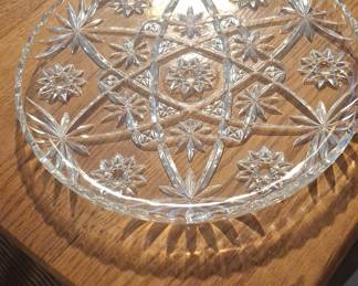 Anchor Hocking Star of David Prescut Plate