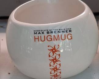 Max Brenner "Chocolate by the Bald Man" Hugmug Set