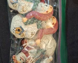 World Bazaar Christmas Snowman Figurines