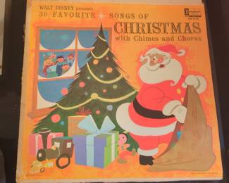 Walt Disney's 30 Favorite Songs of Christmas (Disneyland Records DQ-1239)