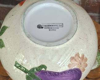 Hausenware Garden Vegetable Pitcher