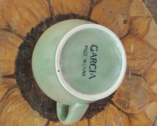 Garcia Celadon Green Ceramic Creamer