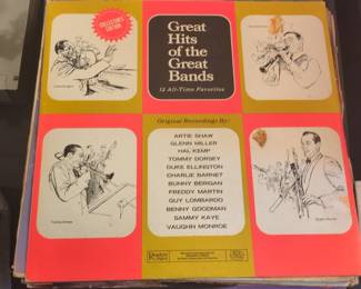Reader's Digest Great Hits of the Great Bands Vinyl Record