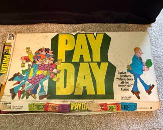 Vintage 1975 Parker Brothers Payday Board Game