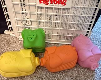 Milton Bradley Pig Pong Game