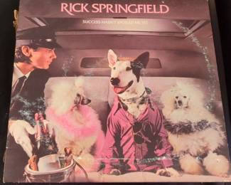 Rick Springfield Success Hasn't Spoiled Me Yet Vinyl LP - Autographed