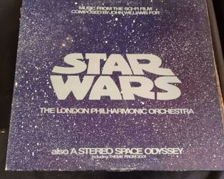 Star Wars / A Stereo Space Odyssey LP by The London Philharmonic Orchestra